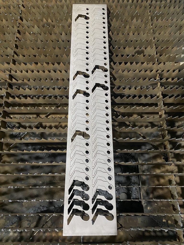 jasa laser cutting Panel pagar dengan motif geometris hasil produksi laser cutting CNC oleh Jesslindo Metal Pratama