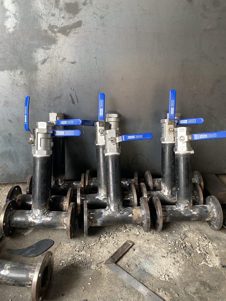 Pagar logam custom dengan desain ornamen hasil laser cutting CNC oleh Jesslindo Metal Pratama