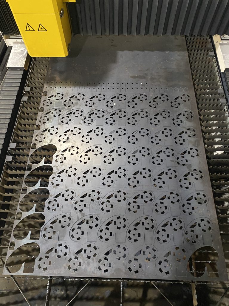 jasa laser cutting Panel pagar ornamen hasil potongan laser cutting CNC oleh Jesslindo Metal Pratama