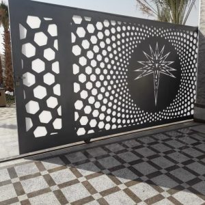 Pagar rumah laser cutting modern dan kuat dari Jesslindo Metal Pratama hadir dengan desain presisi dan tampilan elegan...